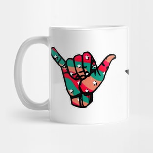 VSCO shaka hand, star & lightning sticker pack Mug